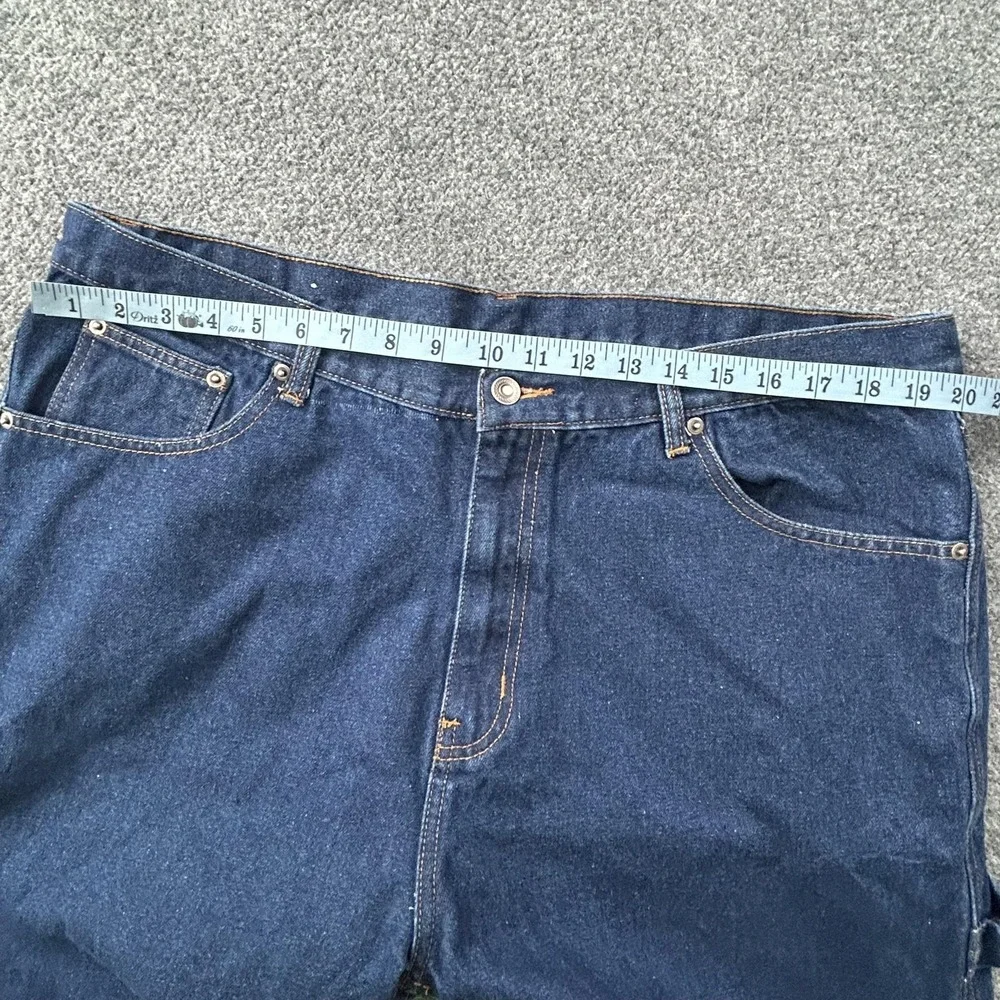 OLICO Shorts Mens 40 Blue Denim Jean‎ Relaxed Fit Jort 12 Inseam Carpenter Baggy